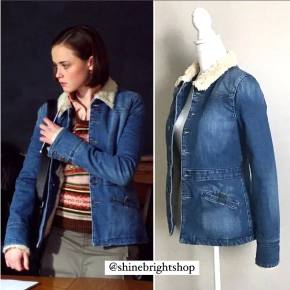 Jackets Coats Rare Early 200s Vintage Denim Sherpa Jacket Aso